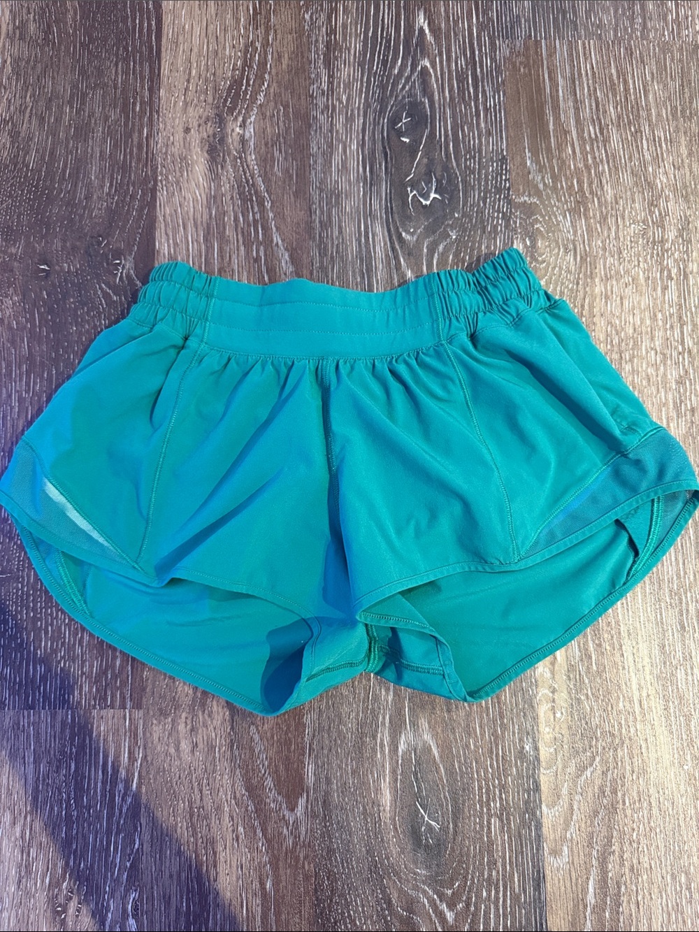 Women’s lululemon Teal Running Shorts - Brand